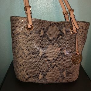 Michael Kors Snakeskin Tote